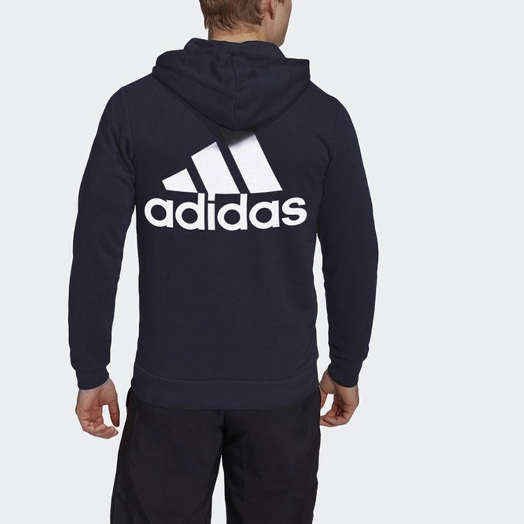 adidas Training Sports Hooded Jacket Blue GK9045 - 5