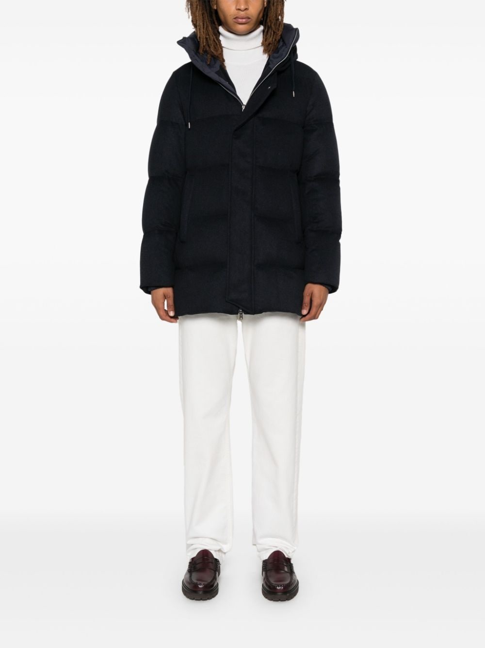 water-repellent bomber jacket - 2