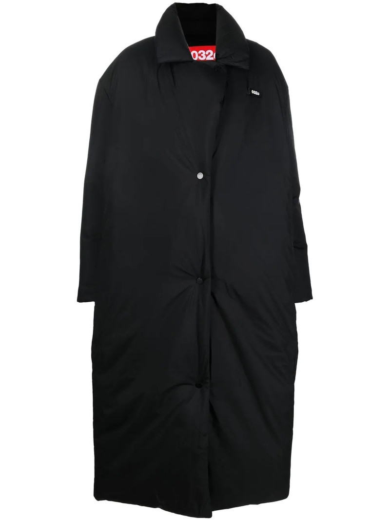 padded oversize long coat 1