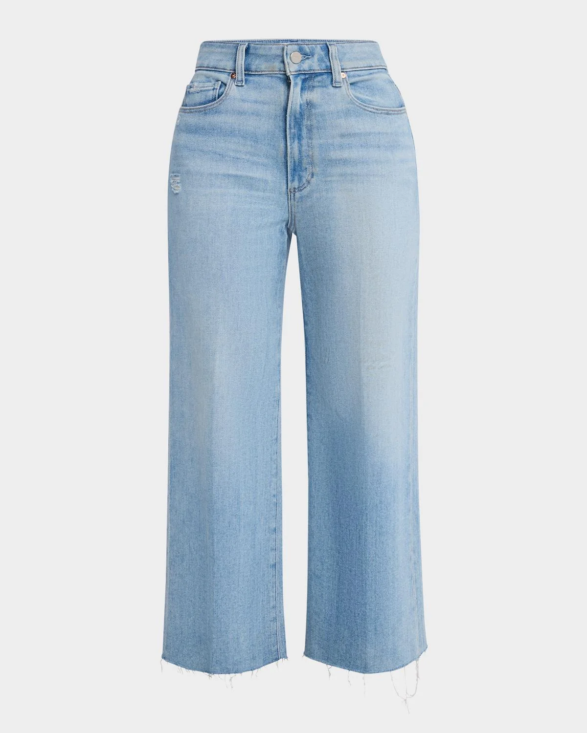 Anessa Raw Hem Ankle Jeans - 1
