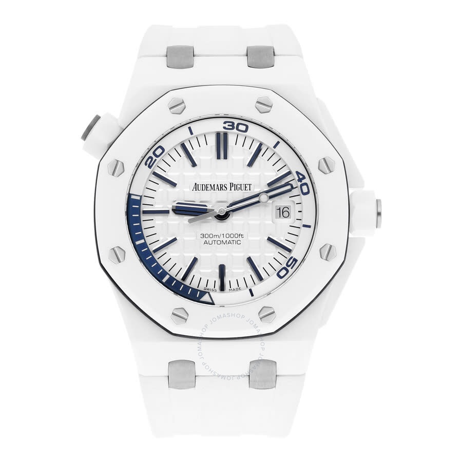 Audemars Piguet Royal Oak Offshore Diver Light Silver Dial Automatic Men's Watch 15707CB.OO.A010CA.0 - 2