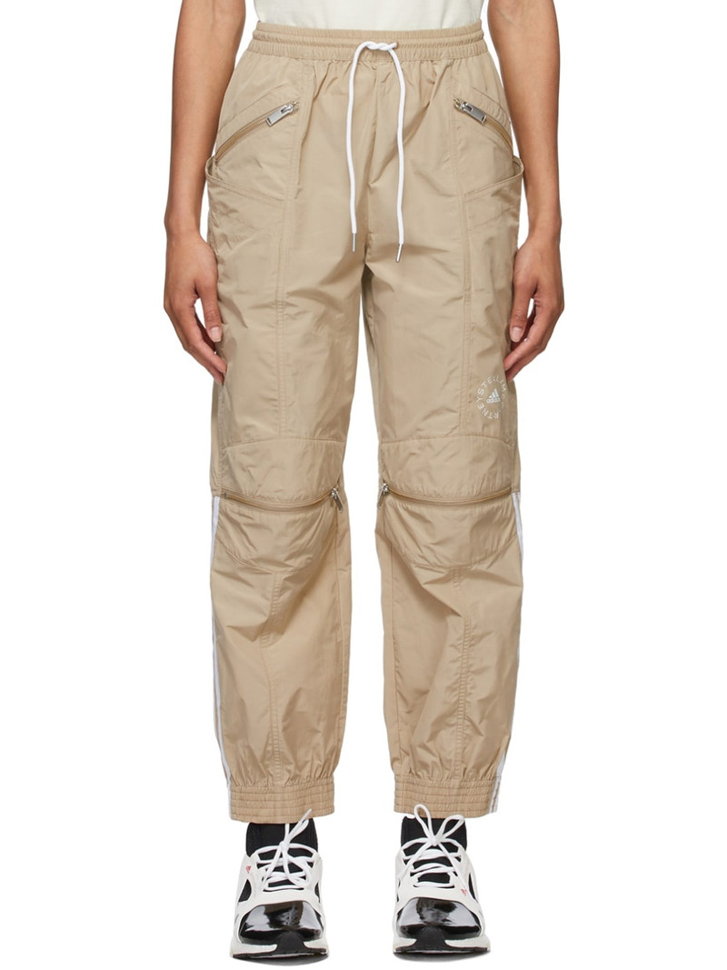 Beige adidas by Stella McCartney Taffeta Lounge Pants 1
