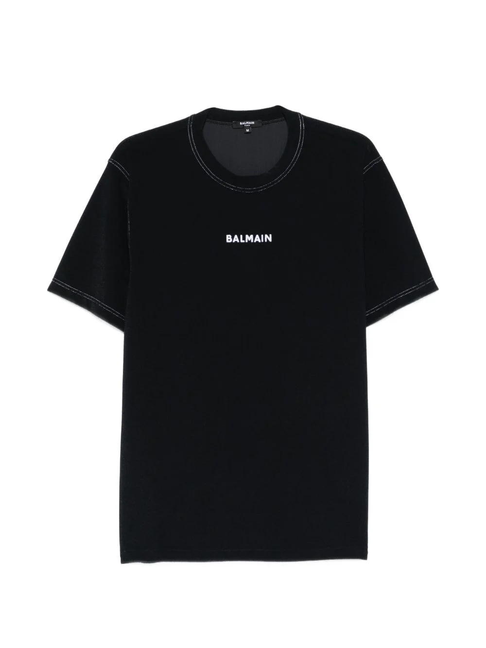 logo-embroidered T-shirt - 1