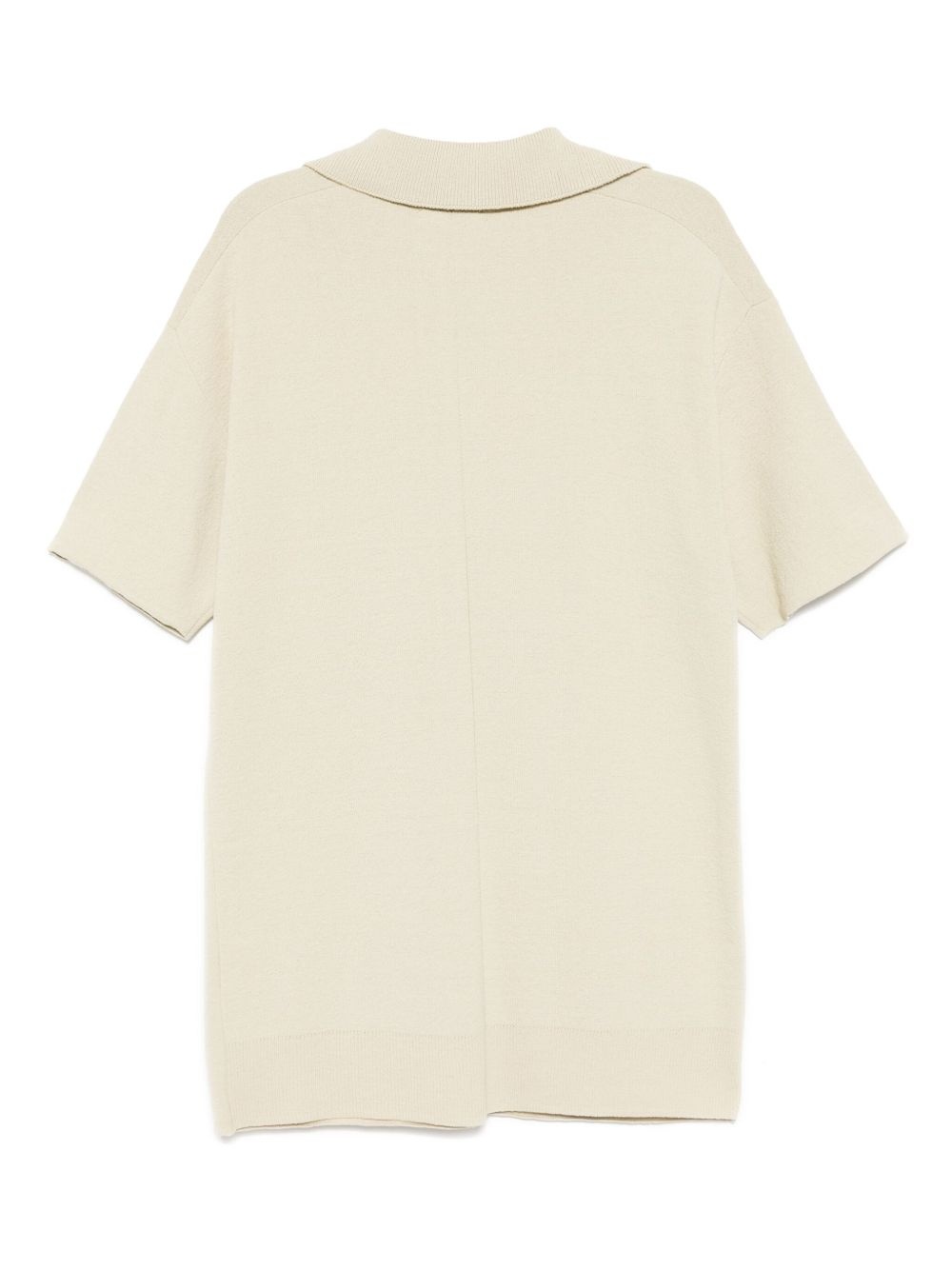 patched pocket knitted shirt - 2