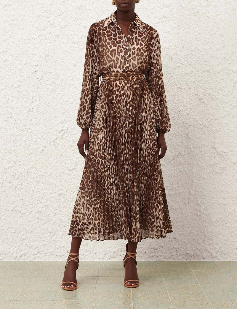 Zimmermann SUNRAY PLEATED SKIRT outlook