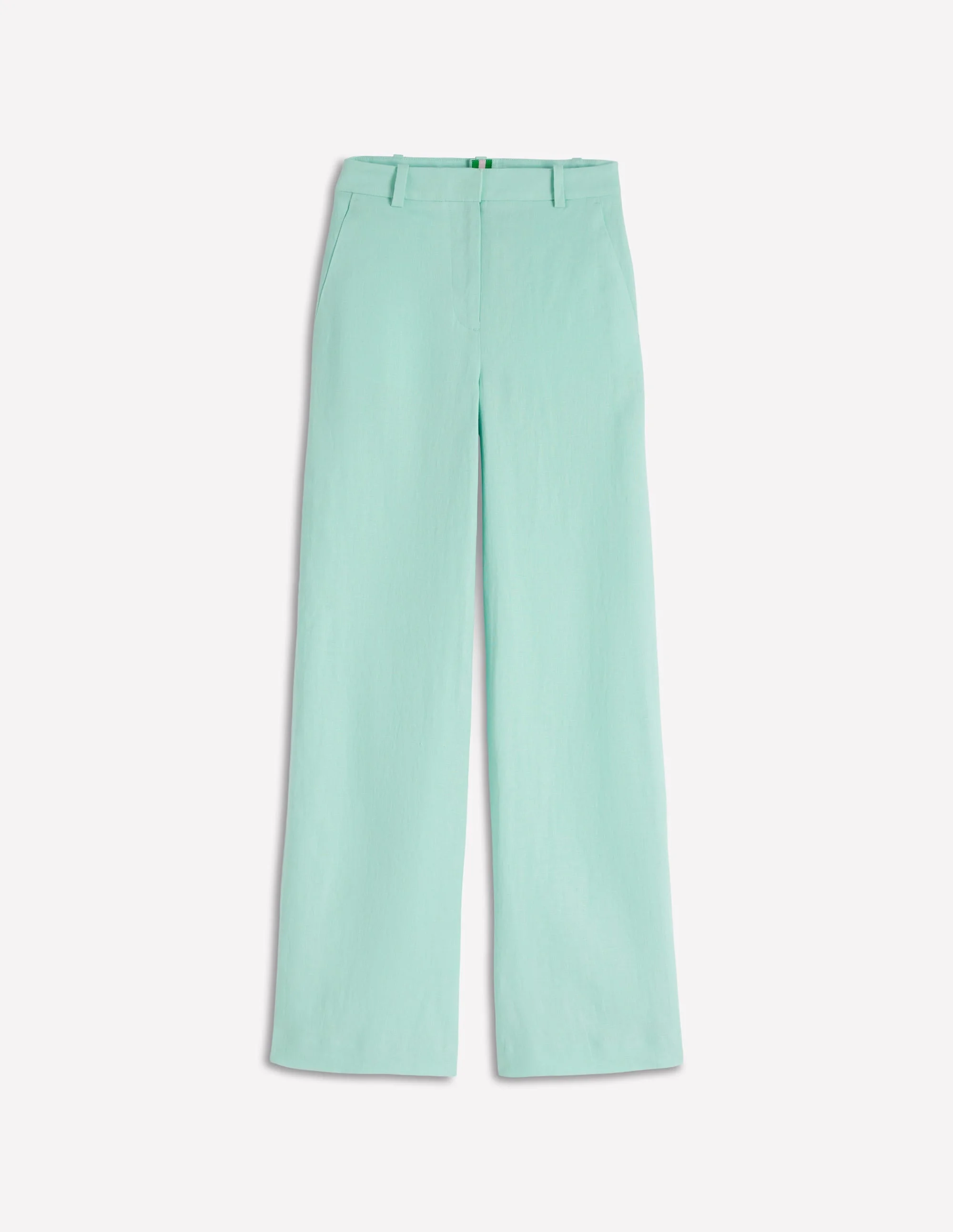 Belgravia Linen Pants-Spearmint - 1