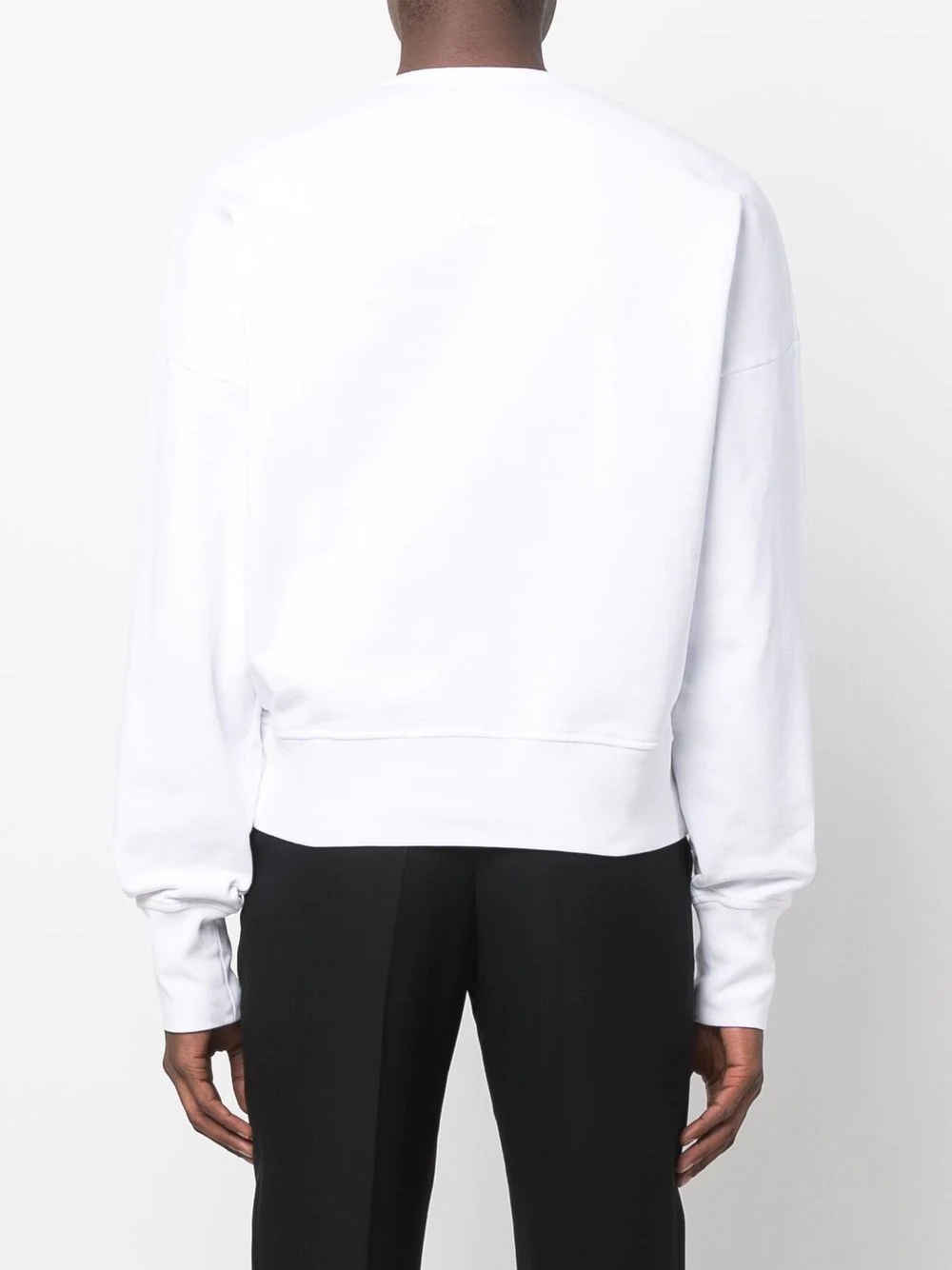 logo-print oversized sweatshirt - 4