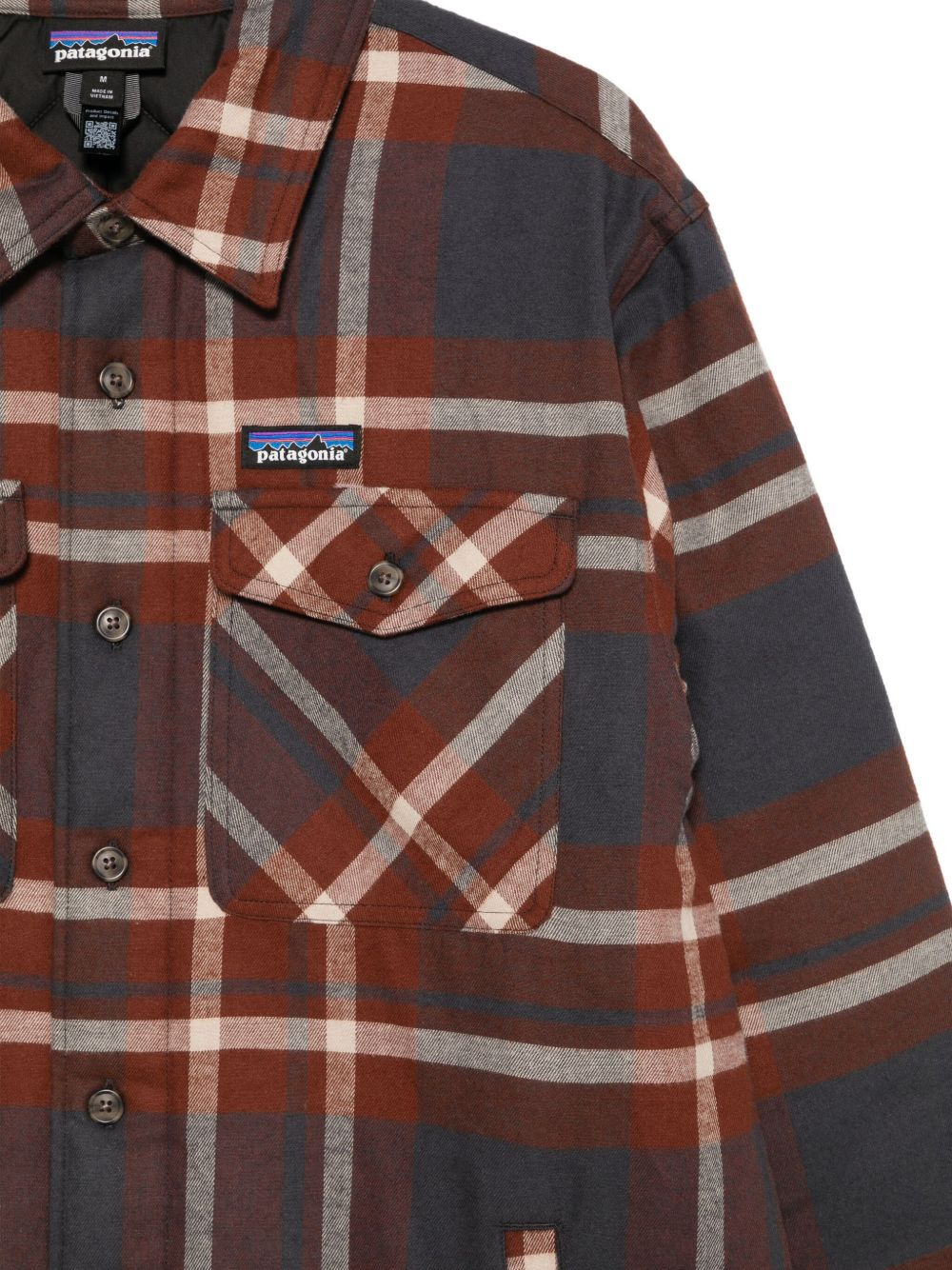 plaid cotton shirt - 3