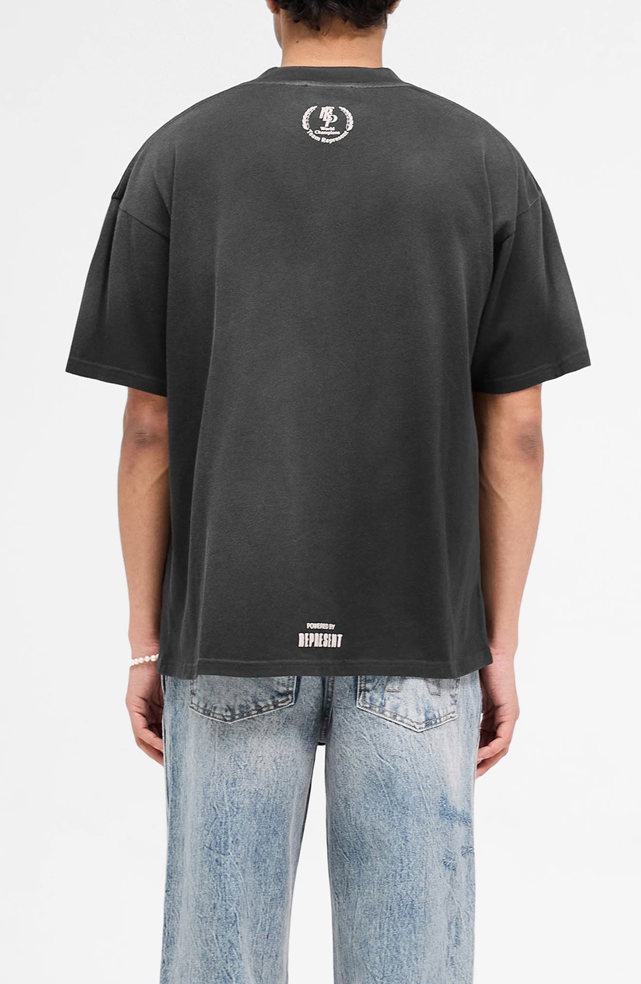 Represent World Championship Graphic T-Shirt in Stained Black at Nordstrom - 2