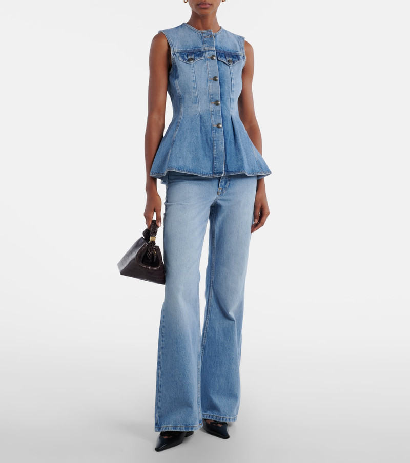 ROTATE High-rise flared jeans outlook