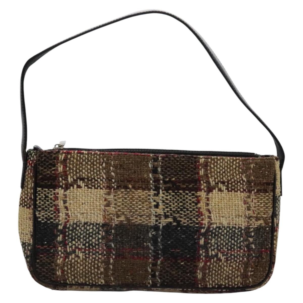 Burberry Nova Check Shoulder Bag Canvas Beige - 3