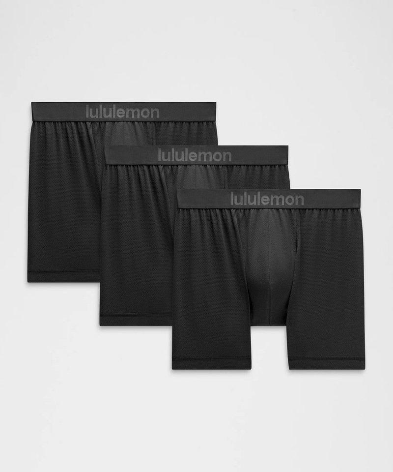 Always In Motion Mesh Boxer Brief 5" *3 Pack 1
