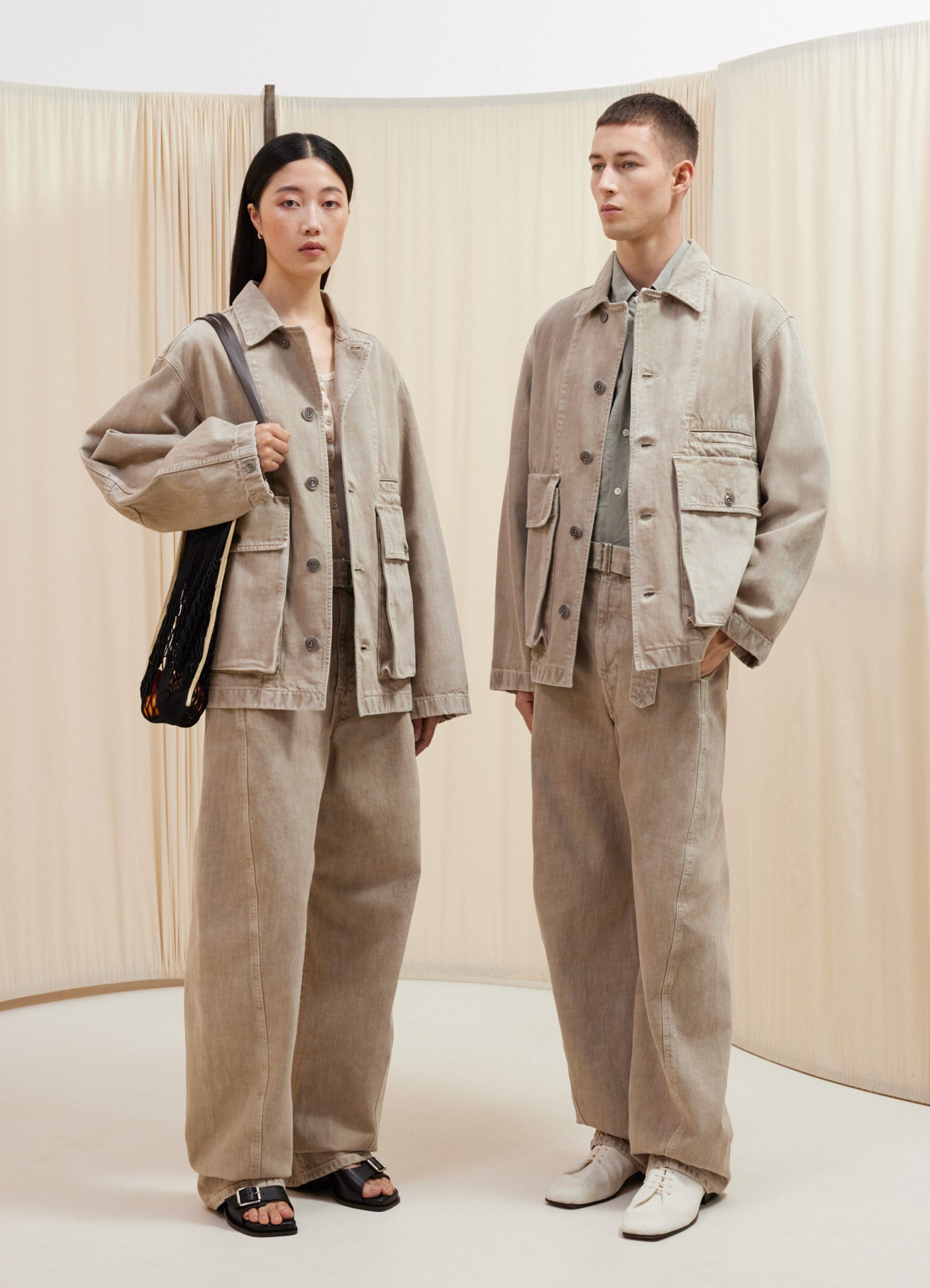 ジャケット・アウター Lemaire Boxy Blouson + Twisted Pants Lemaire BOXY BLOUSON | REVERSIBLE
