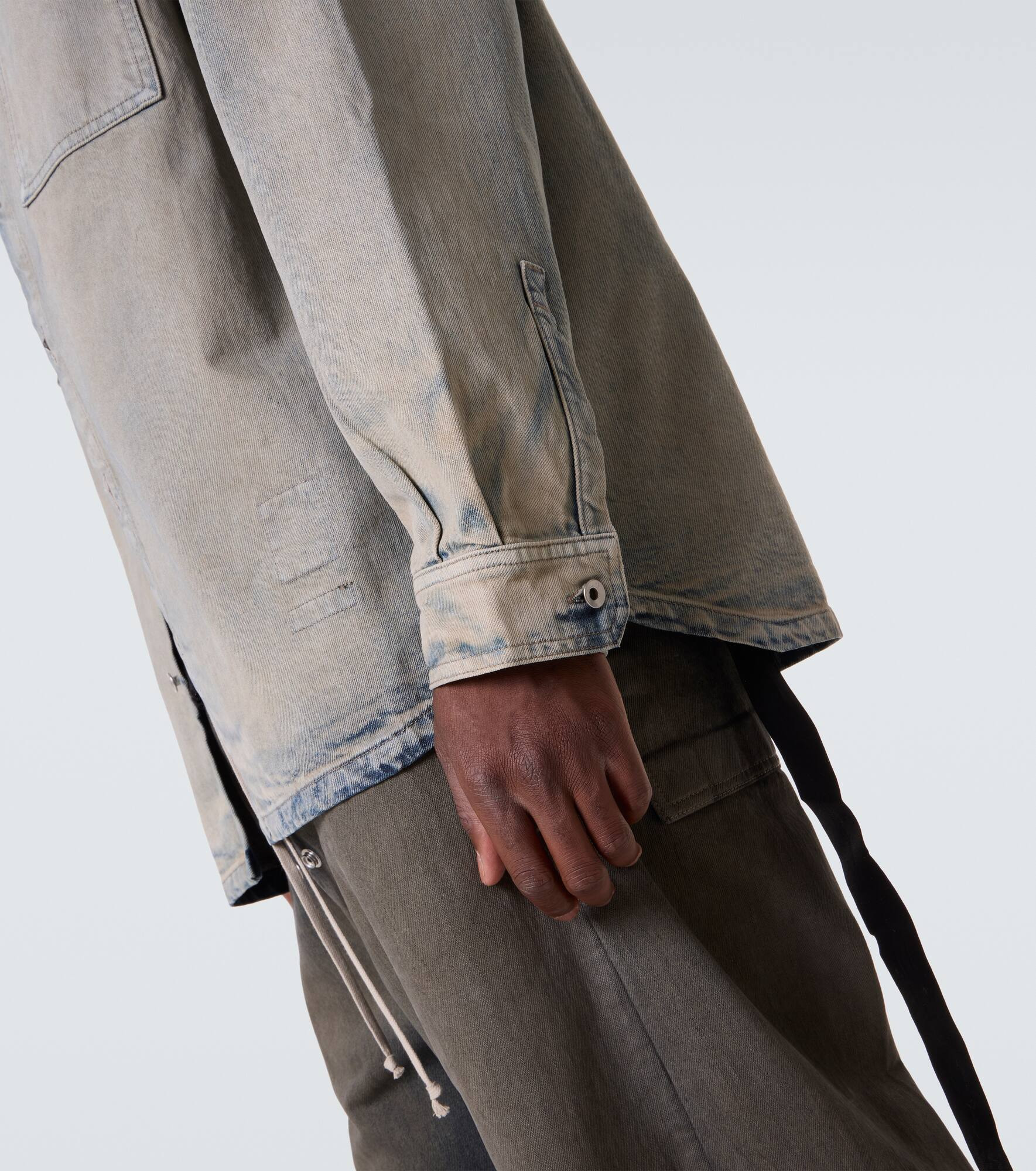 Faded denim shirt - 6