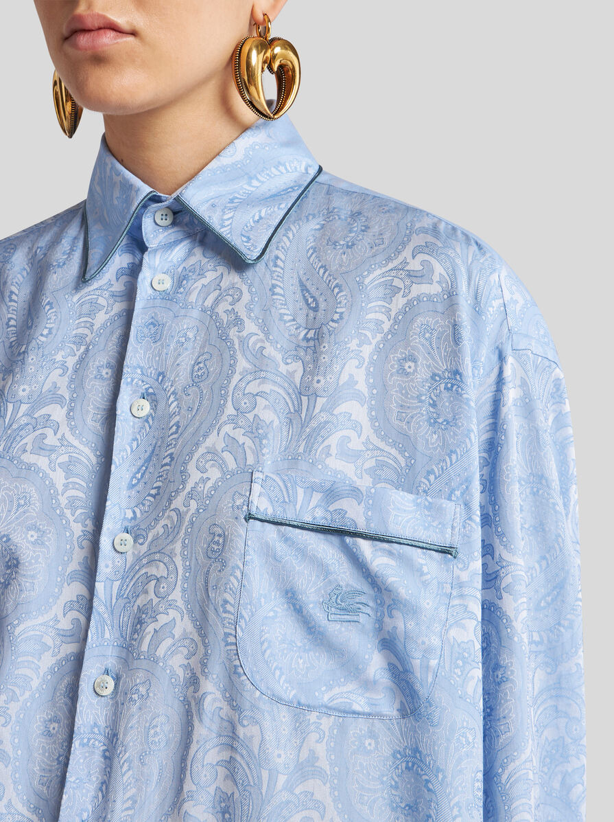 OVERSIZED SHIRT WITH PEGASO - 3