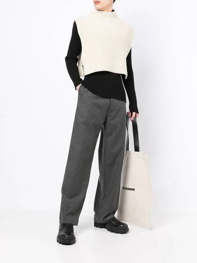 Jil Sander ribbed-knit vest outlook