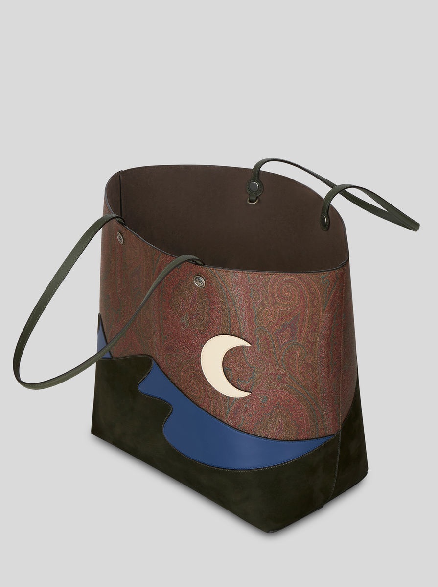 MAXI ETRO ESSENTIAL BAG WITH PATCH - 5