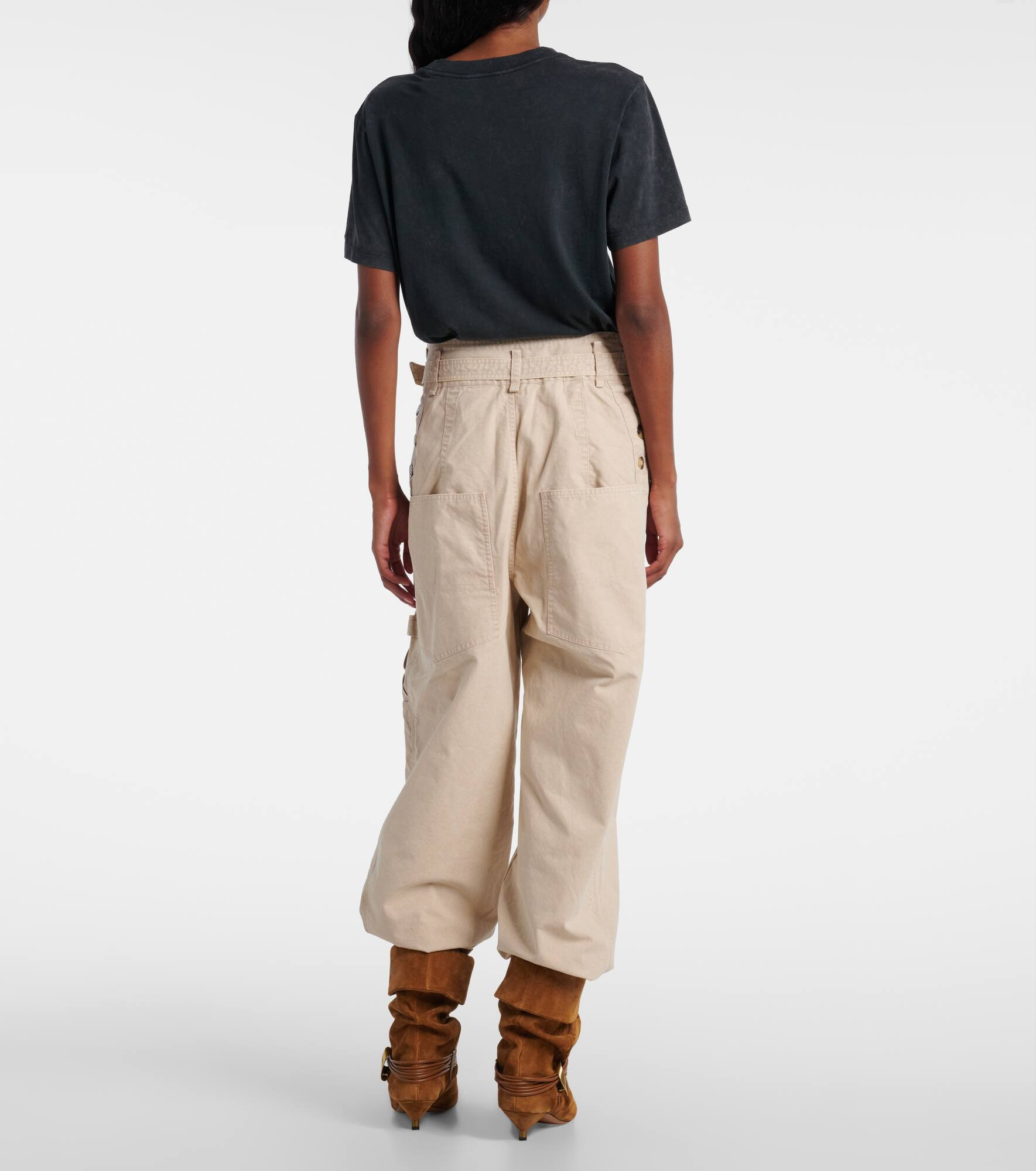 Mathilda cotton cargo pants - 3