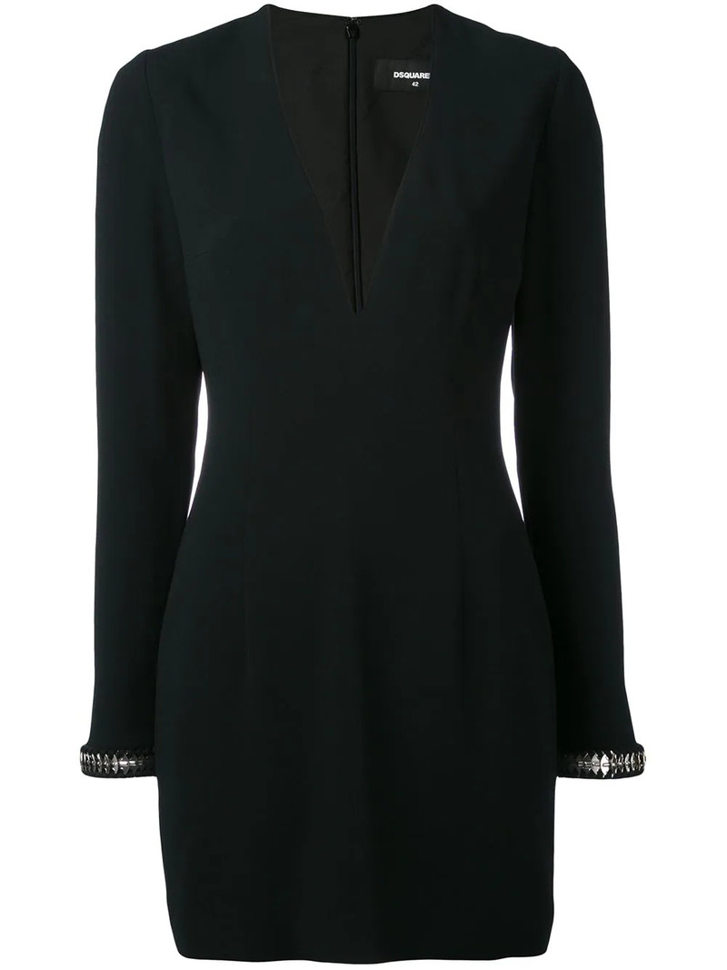 V-neck dress 1
