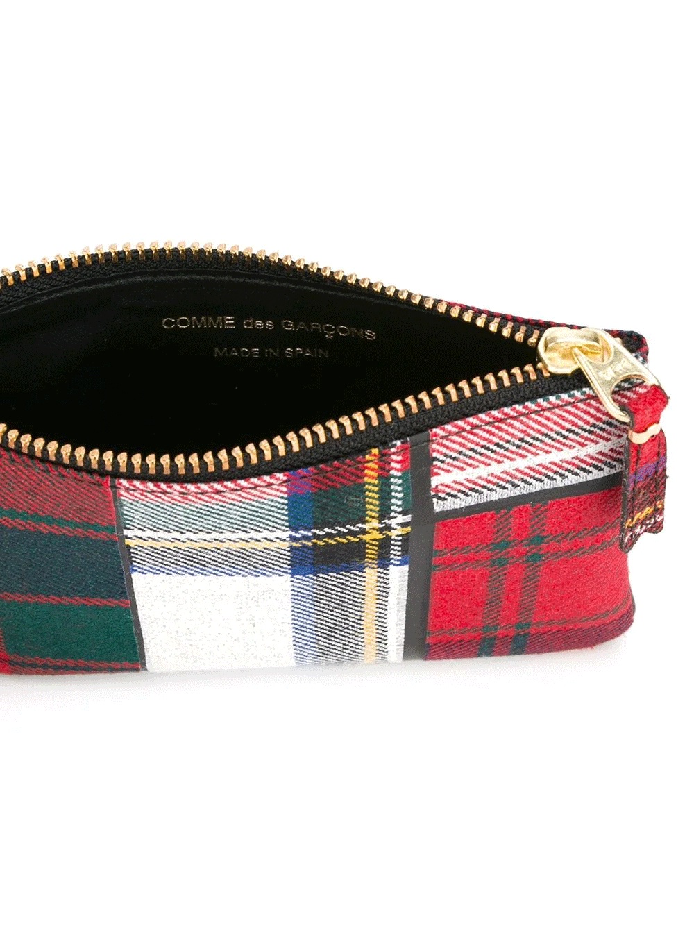 Tartan Patchwork Small Pouch - 2