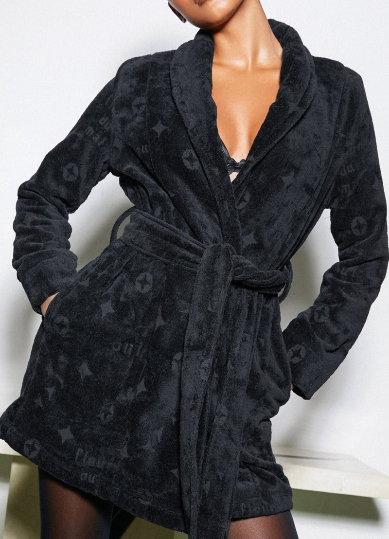 Terrycloth Short Robe 3