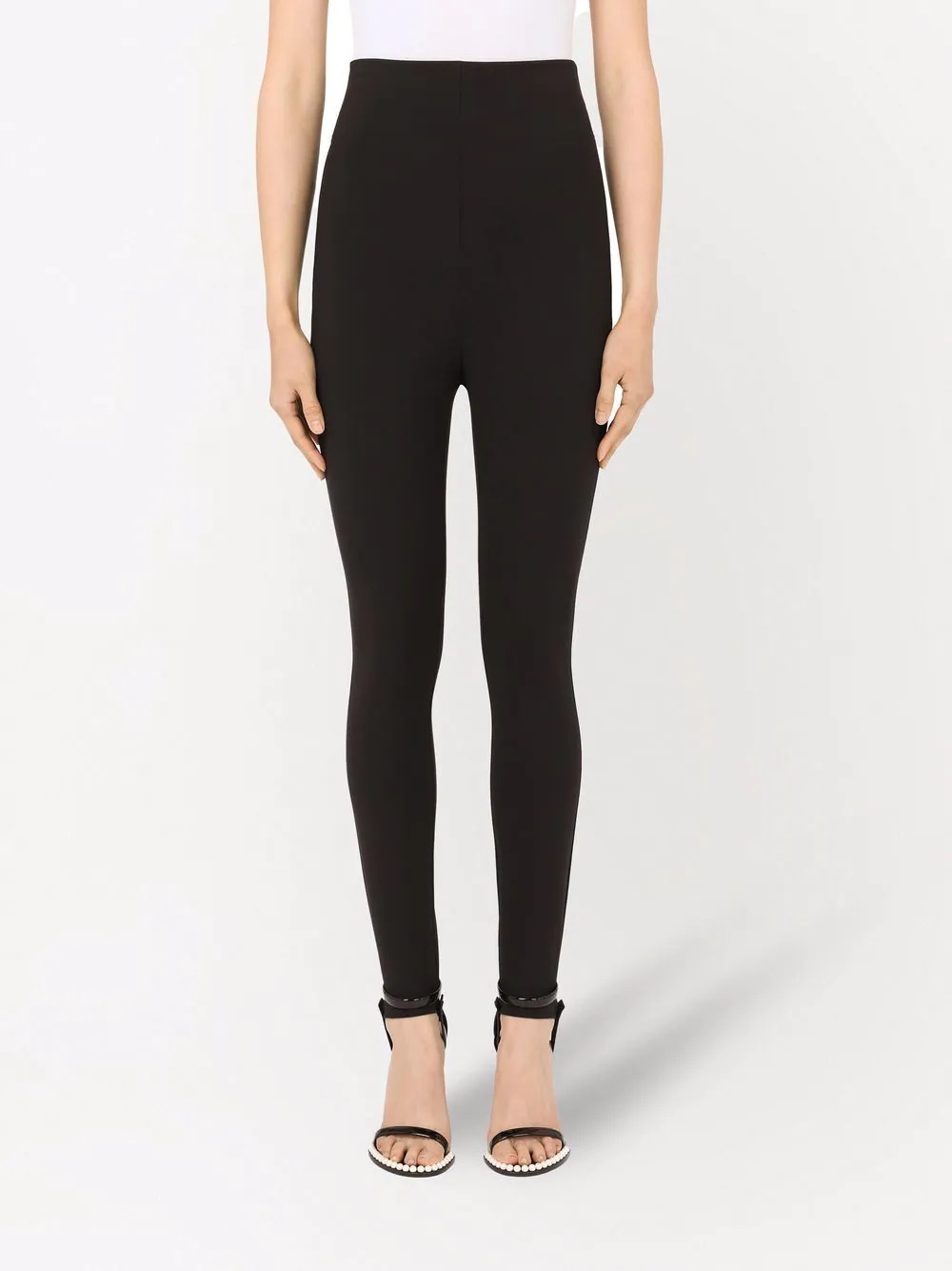 high-waisted stirrup leggings - 3