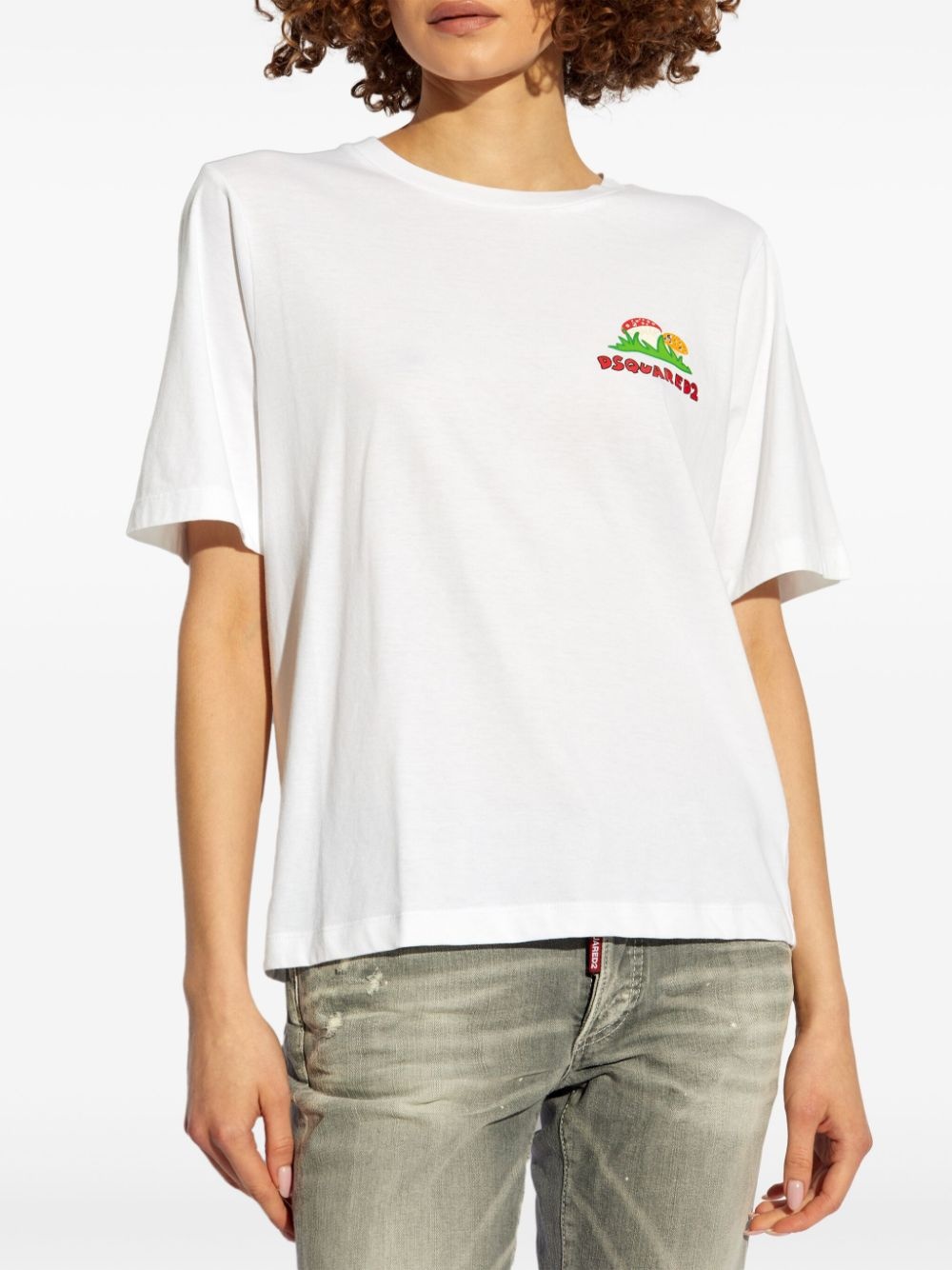 graphic-print cotton T-shirt - 3