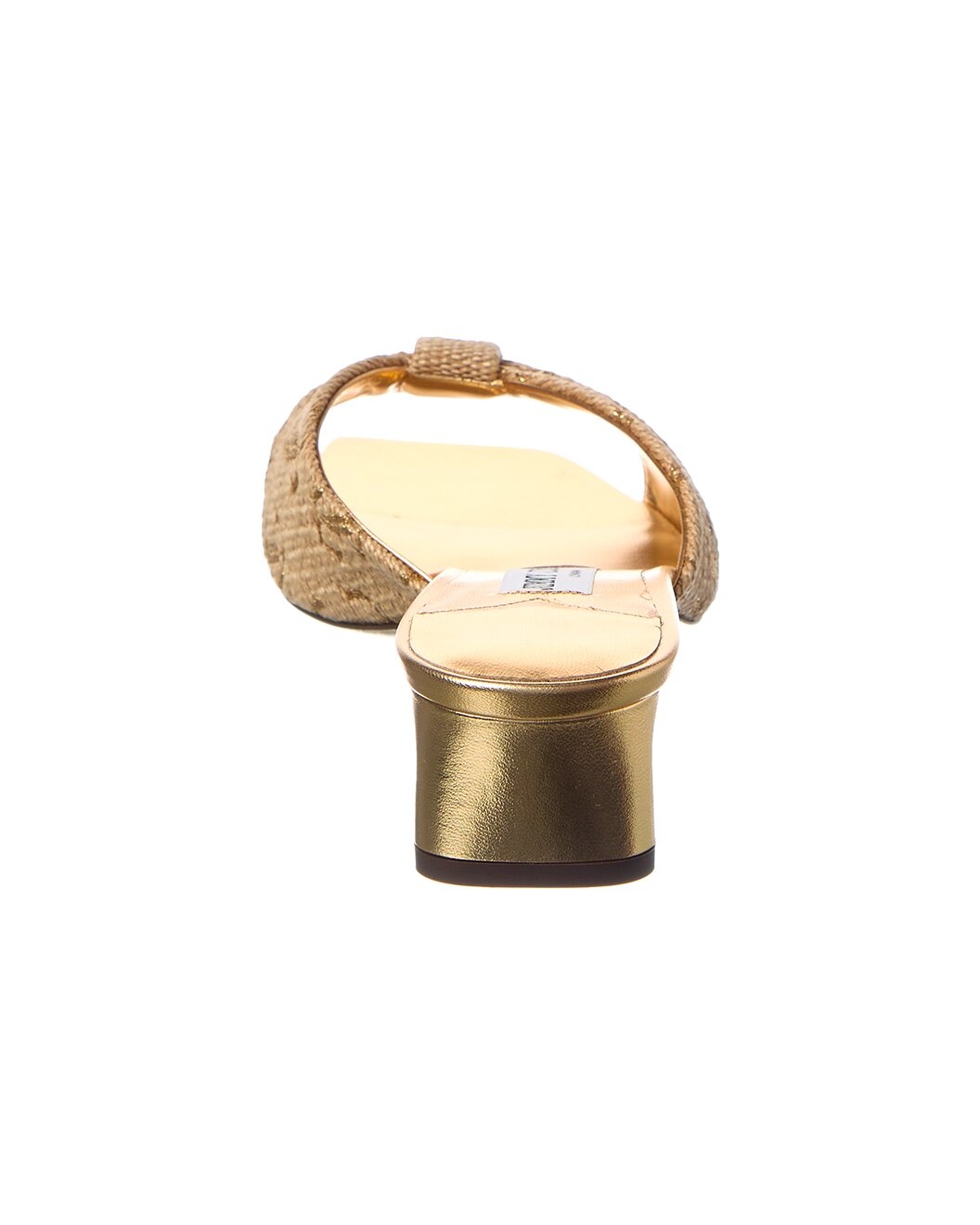 Jimmy Choo Annika 35 Raffia & Leather Sandal - 3