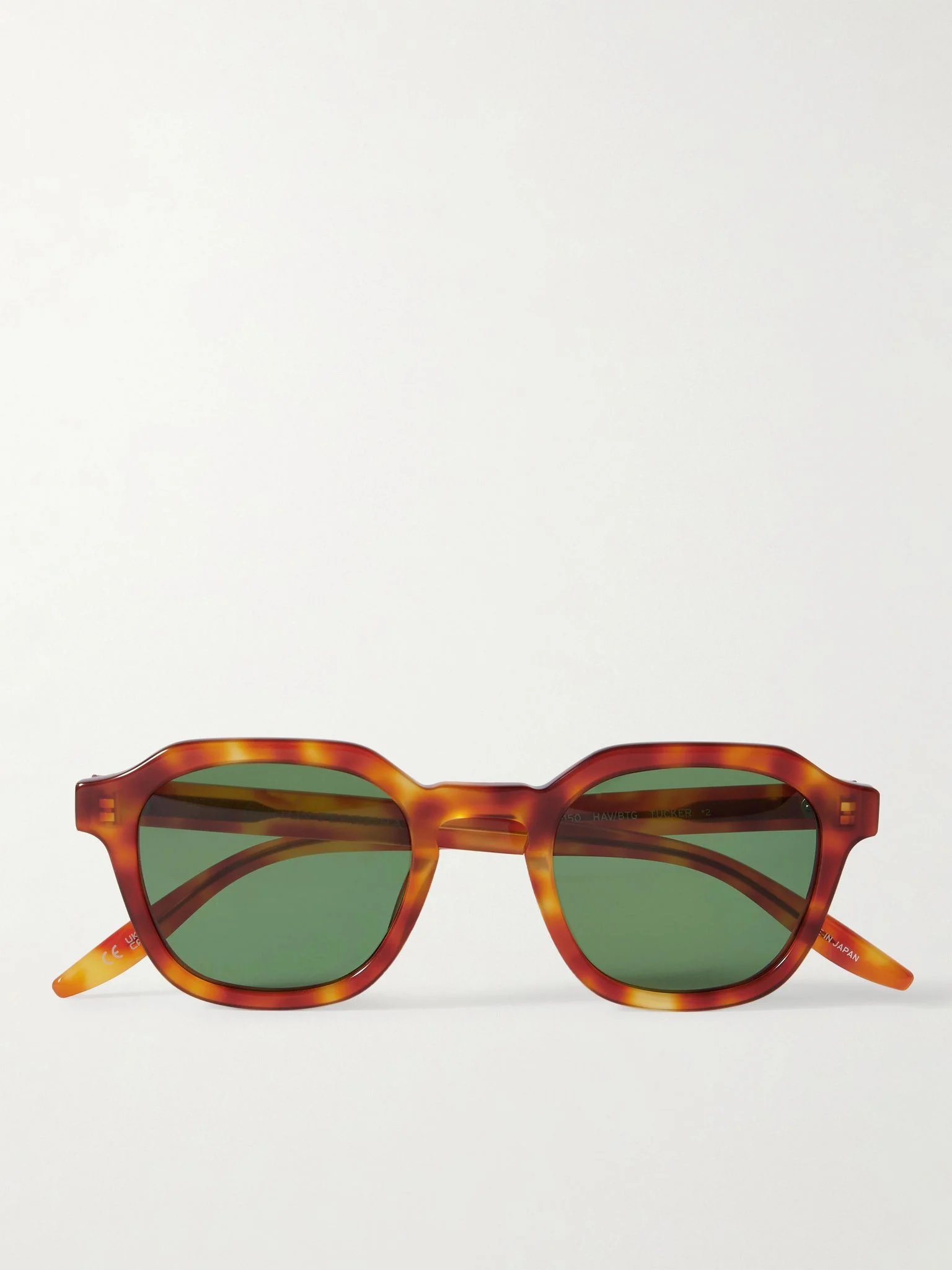 Tucker D-Frame tortoiseshell acetate sunglasses Tortoiseshell - 1