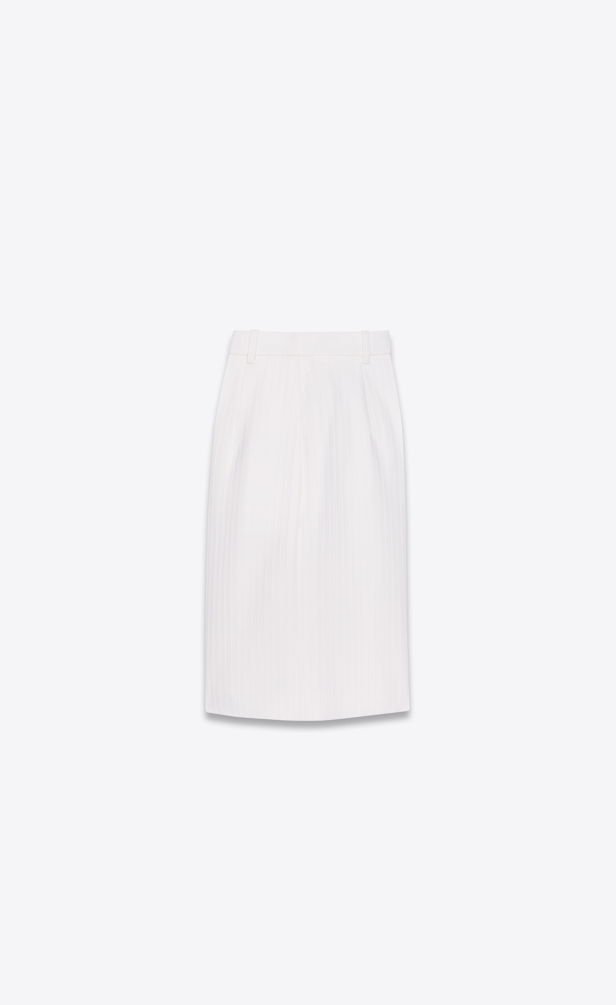 pinstripe tailored shorts - 3