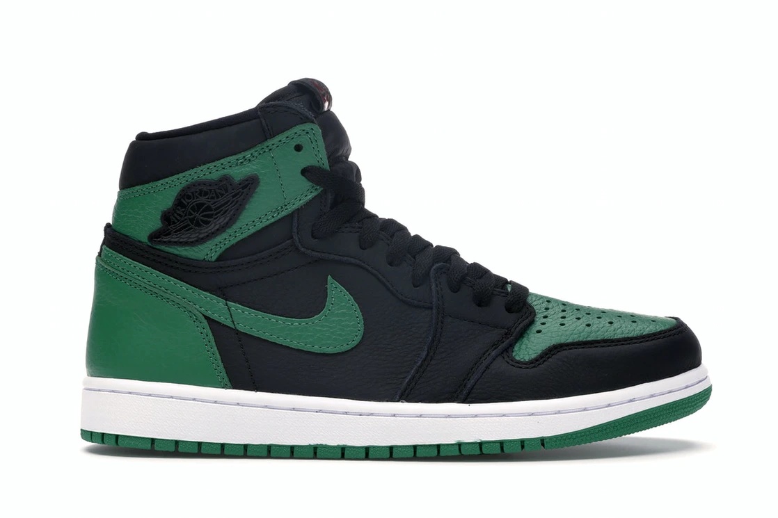 Jordan 1 Retro High Pine Green Black - 1