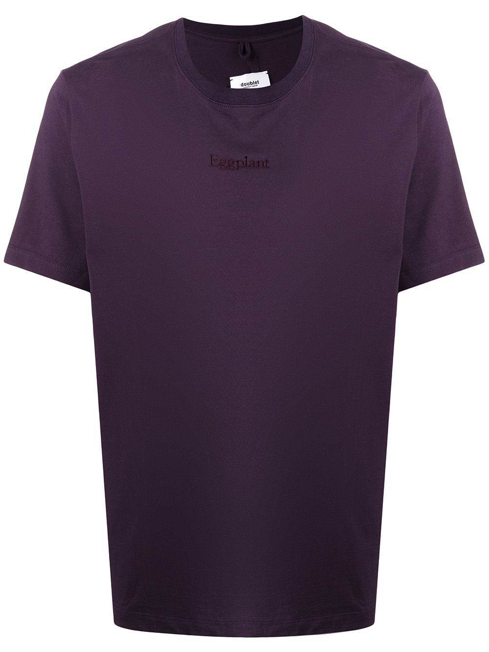 Eggplant short-sleeve T-shirt - 1