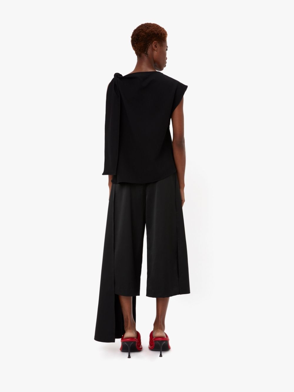 DRAPED LAYERED TROUSERS - 4