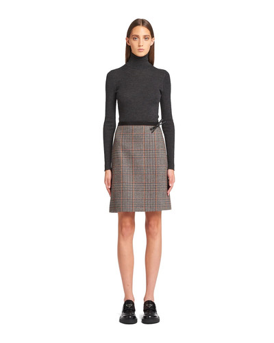 Prada Print cloth skirt outlook