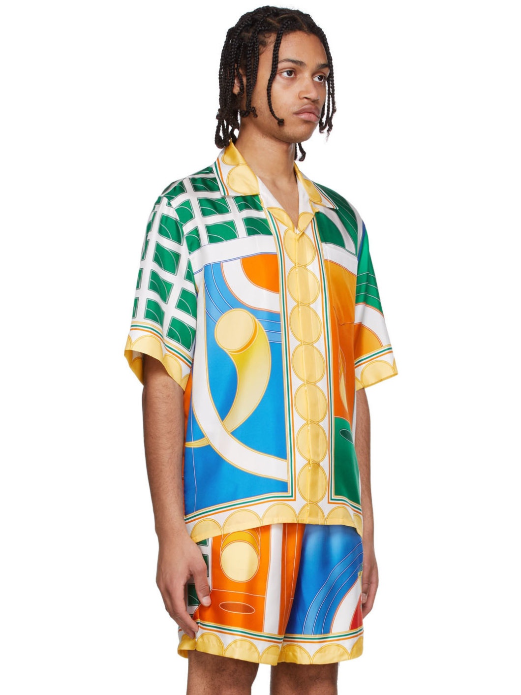 Multicolor Silk Shirt - 2