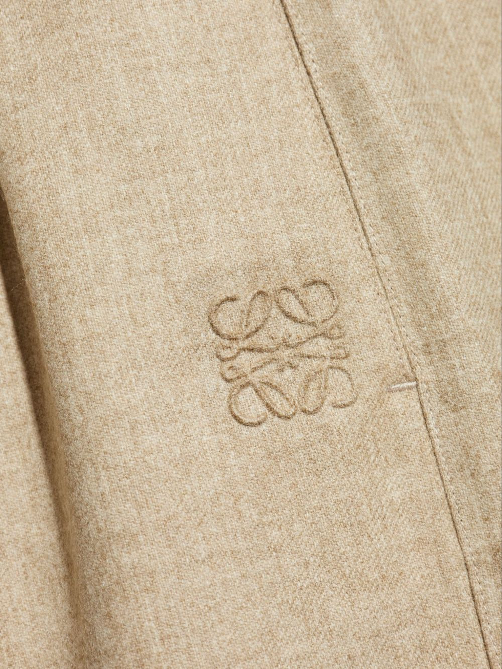 Loewe Men Wool And Cashmere Trousers - 4