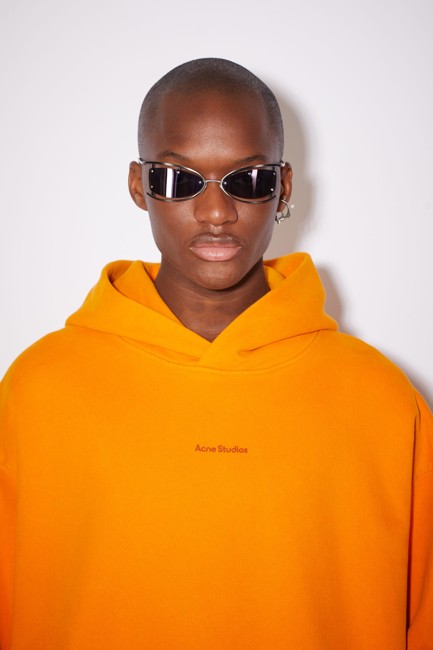 Hooded sweatshirt - Turmeric orange - 11