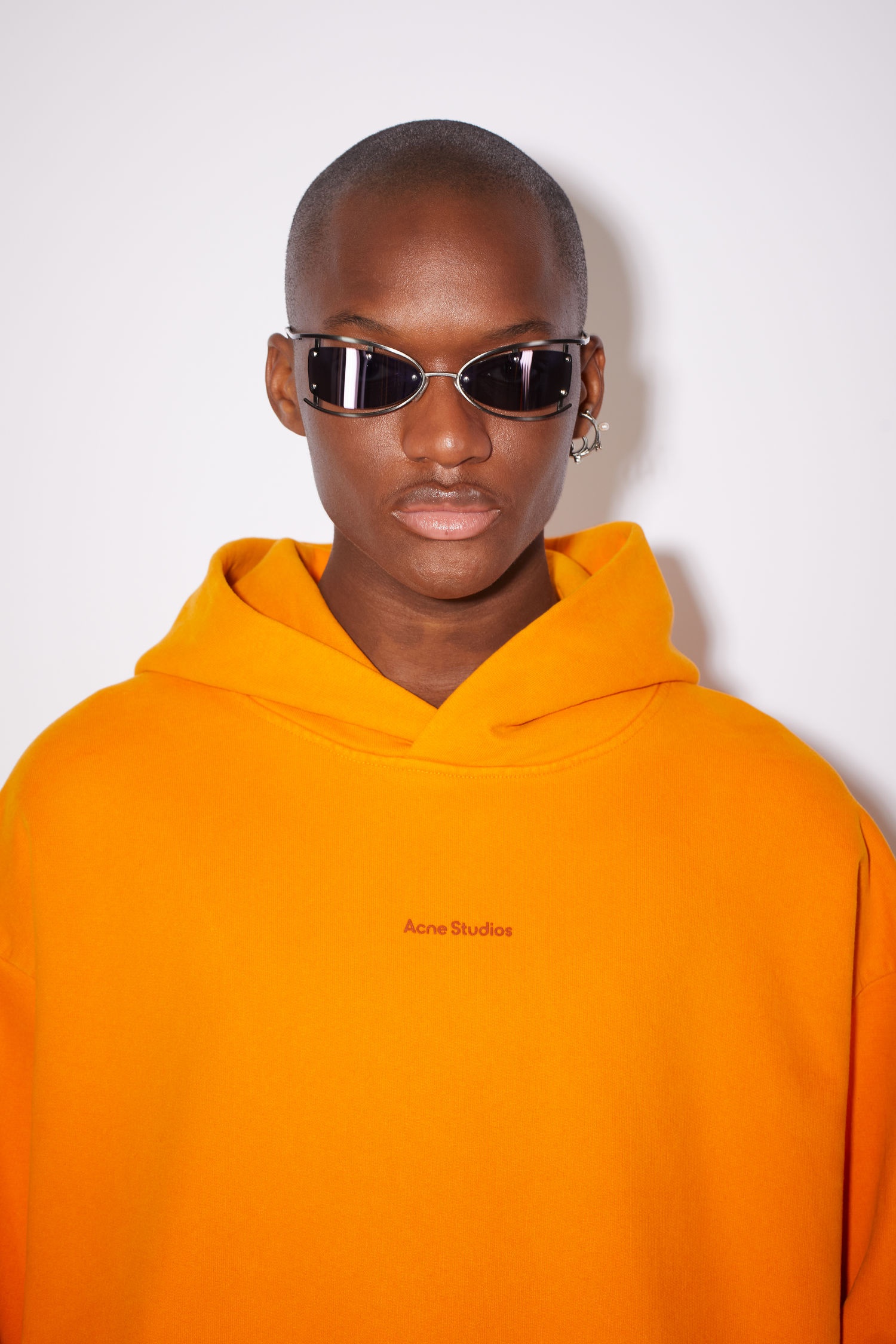 Hooded sweatshirt - Turmeric orange - 6