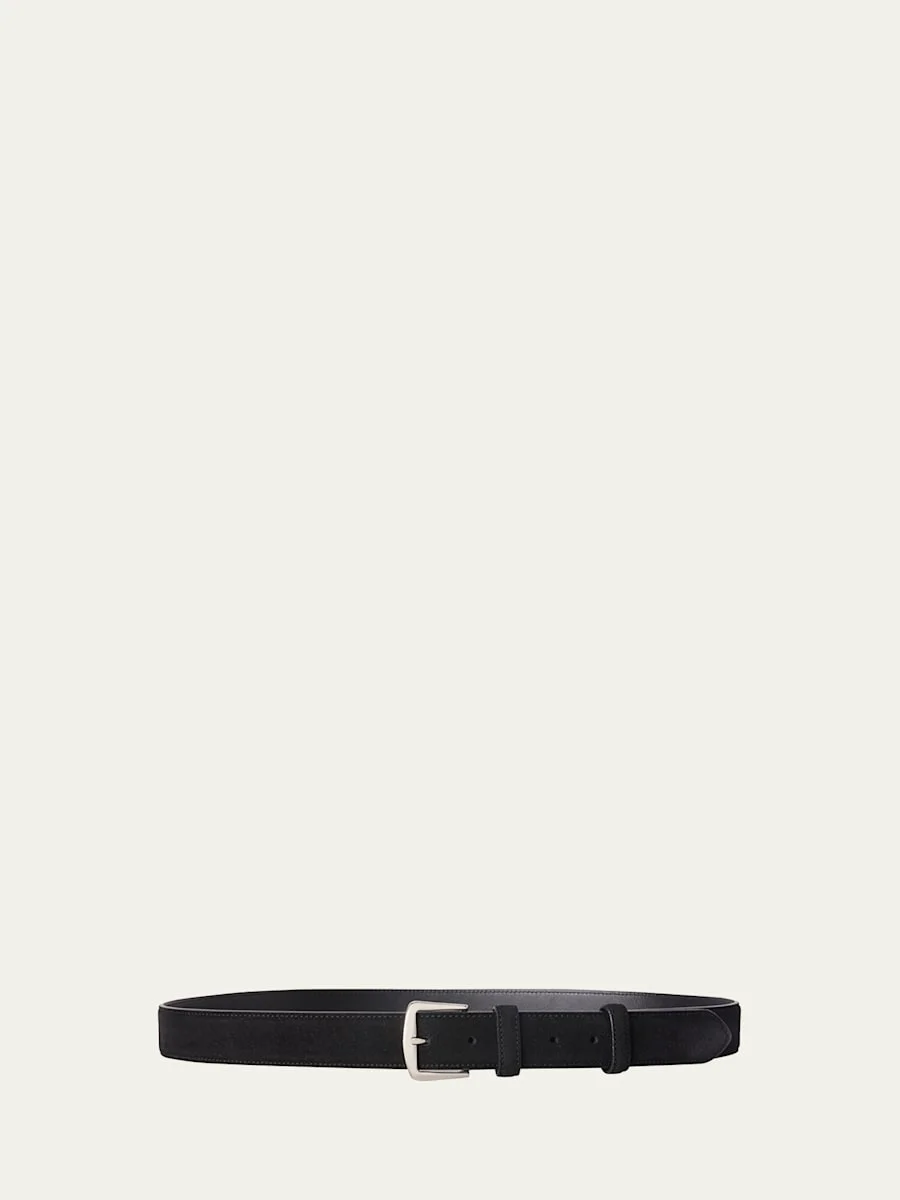 Men's Alsavel Suede Belt - 1