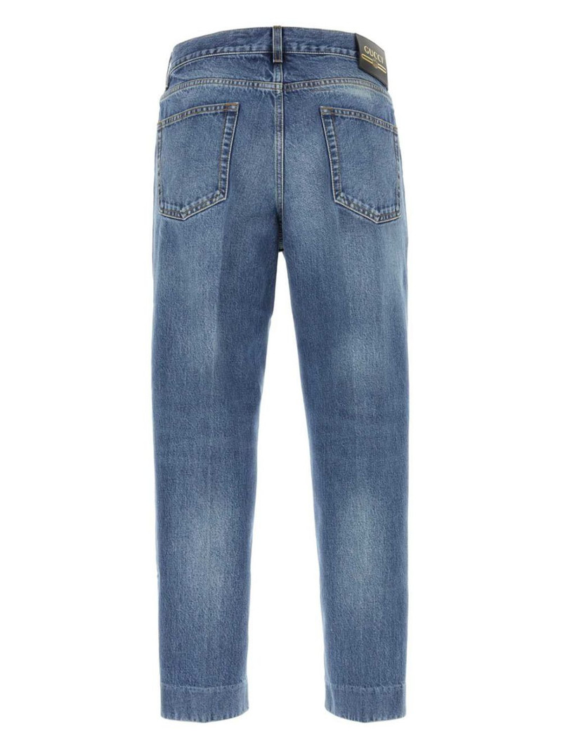 GUCCI straight-leg washed jeans outlook