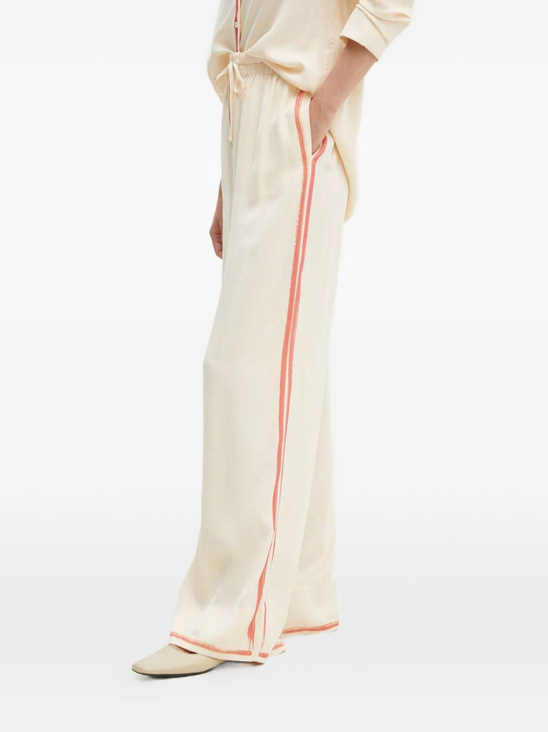 stripe-detail drawstring track pants 3