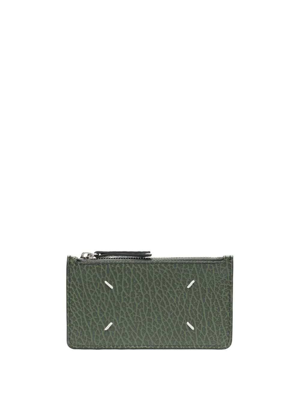 four-stitch zipped cardholder - 1