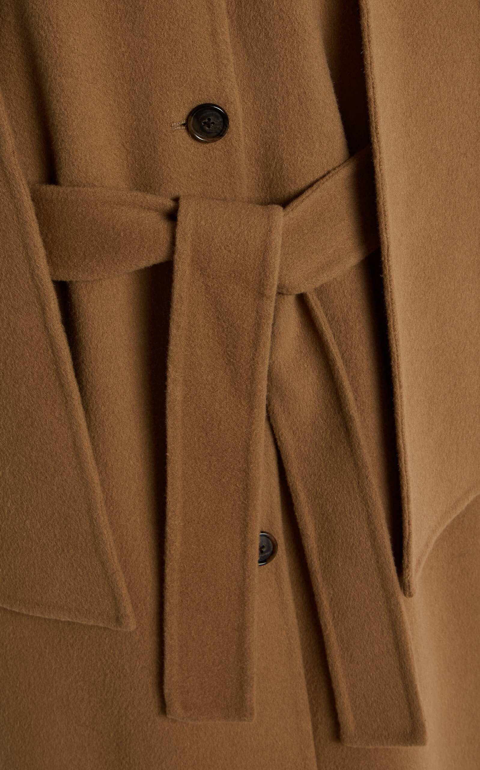 Astra Double-Faced Wool Coat khaki - 6