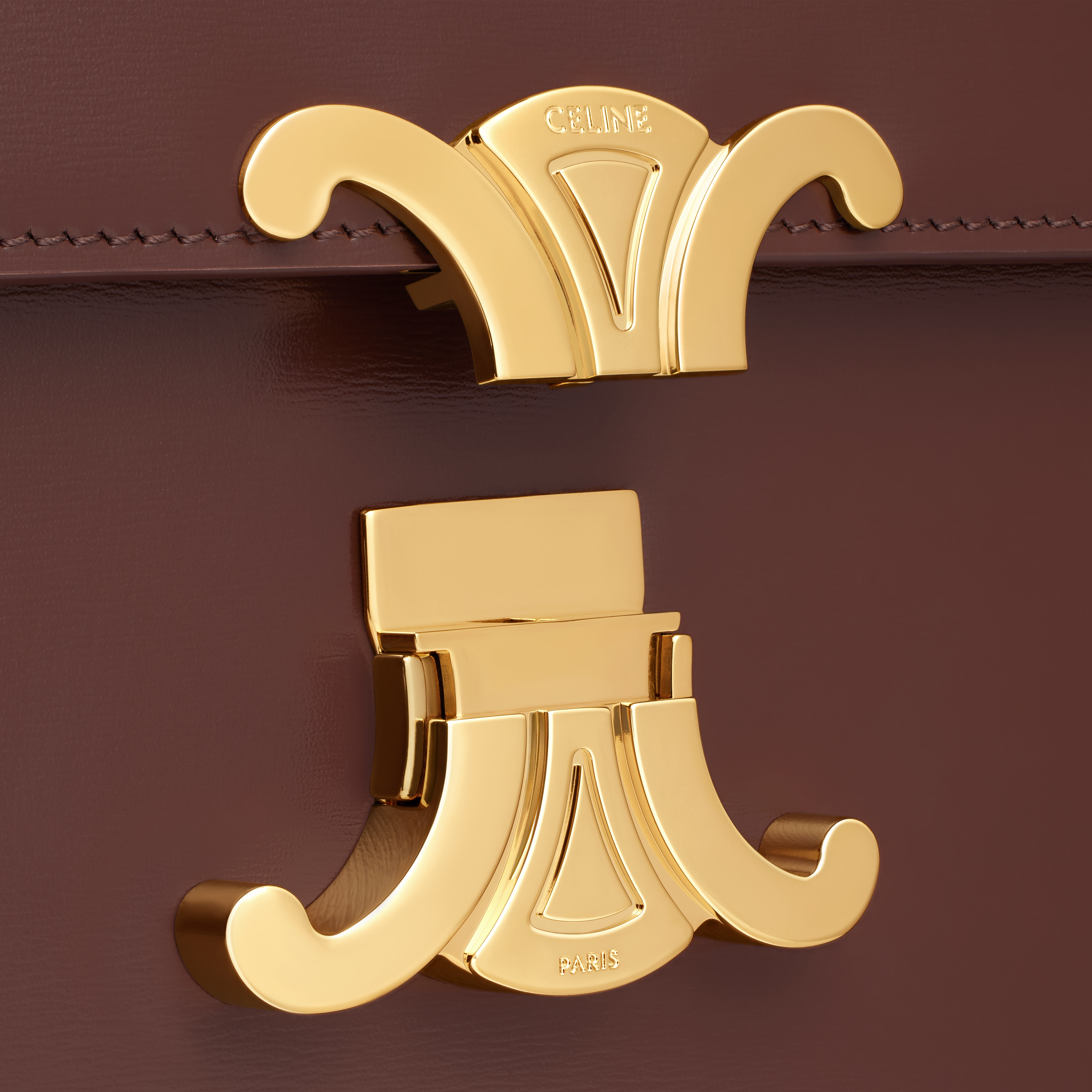 Classique Triomphe Bag in shiny calfskin - 5