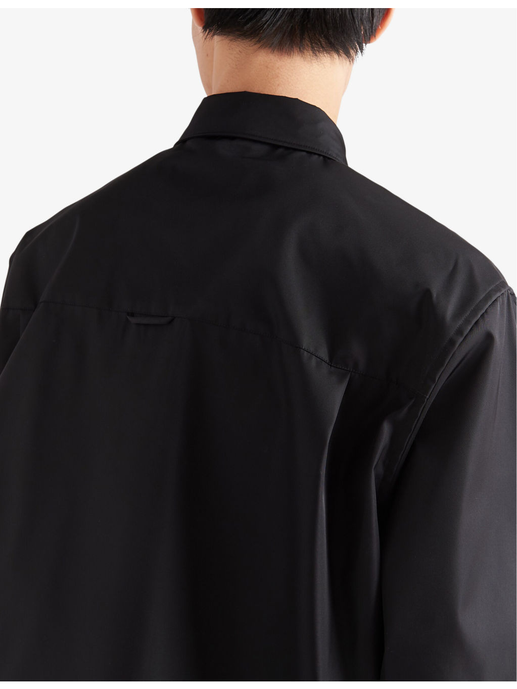 Re-Nylon brand-plaque recycled-polyamide shirt - 6