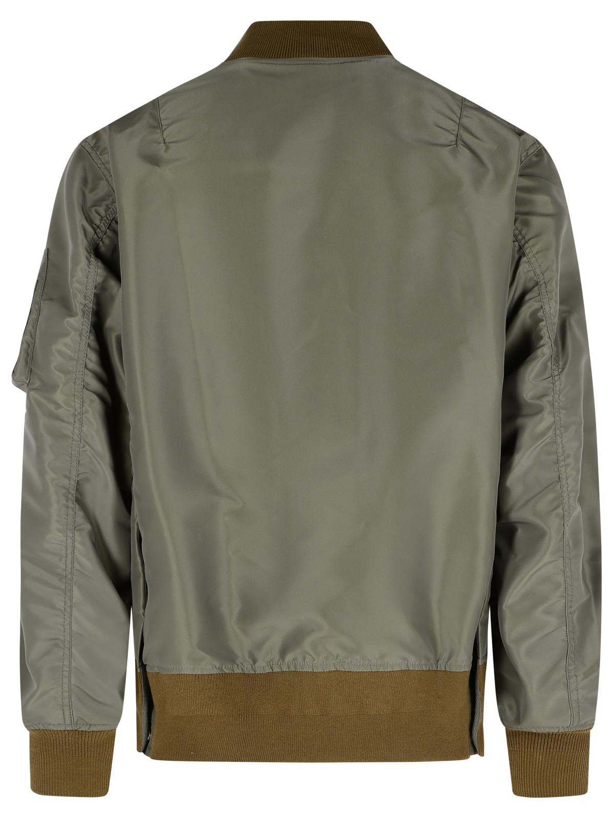 Sacai 'Taupe' Nylon Bomber Jacket Men - 3