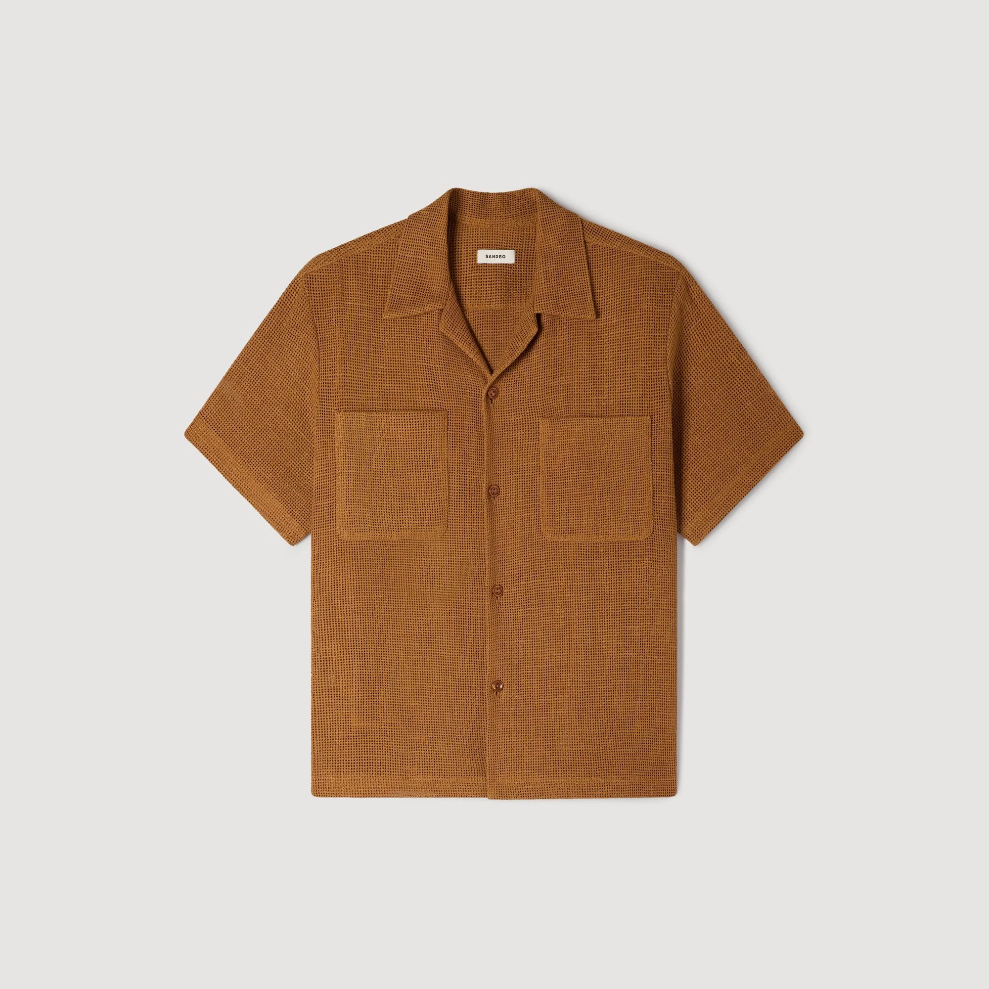 OPENWORK MESH SHIRT - 1