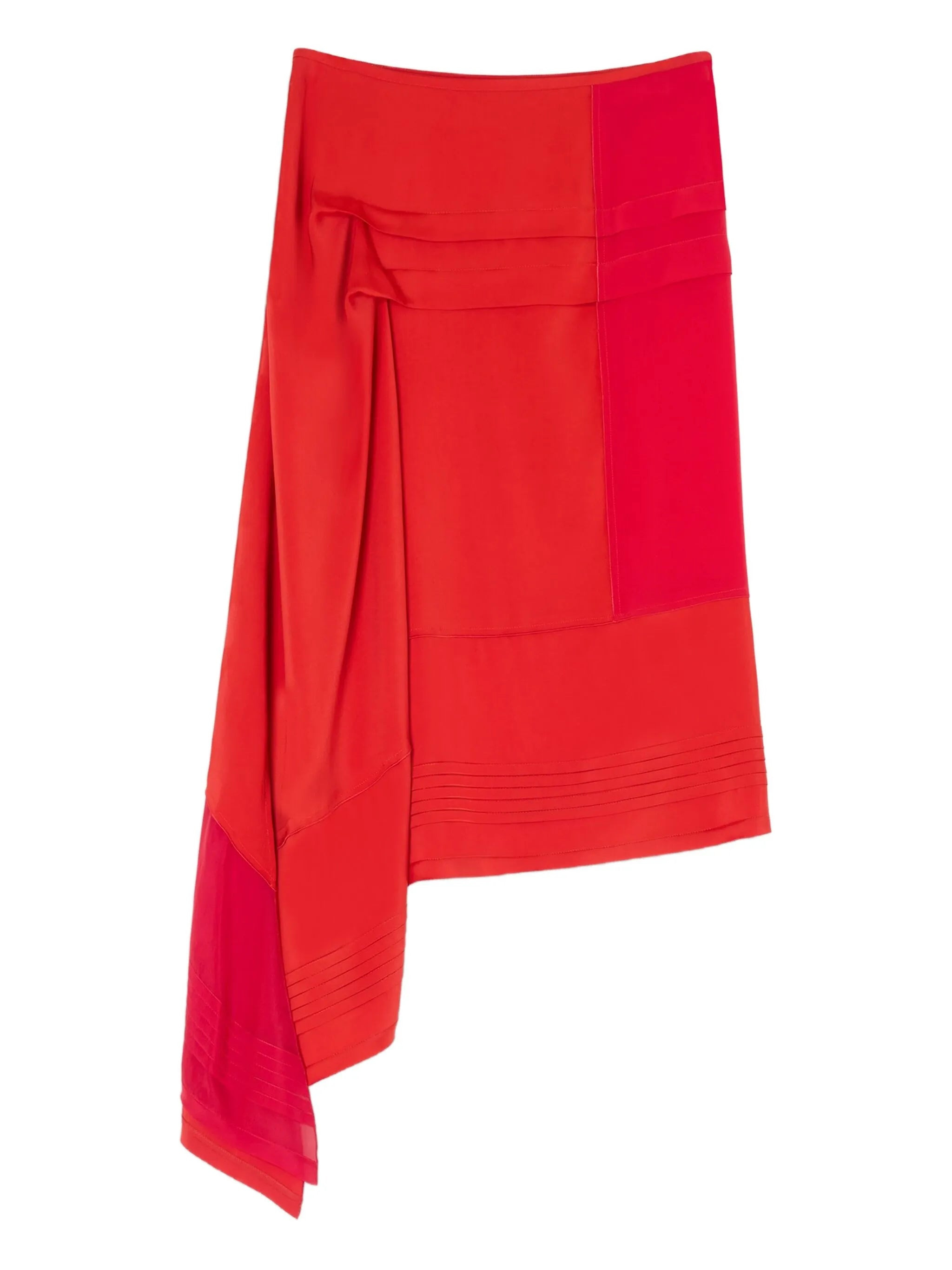 Lemaire Pleated Asymmetric Skirt - 1