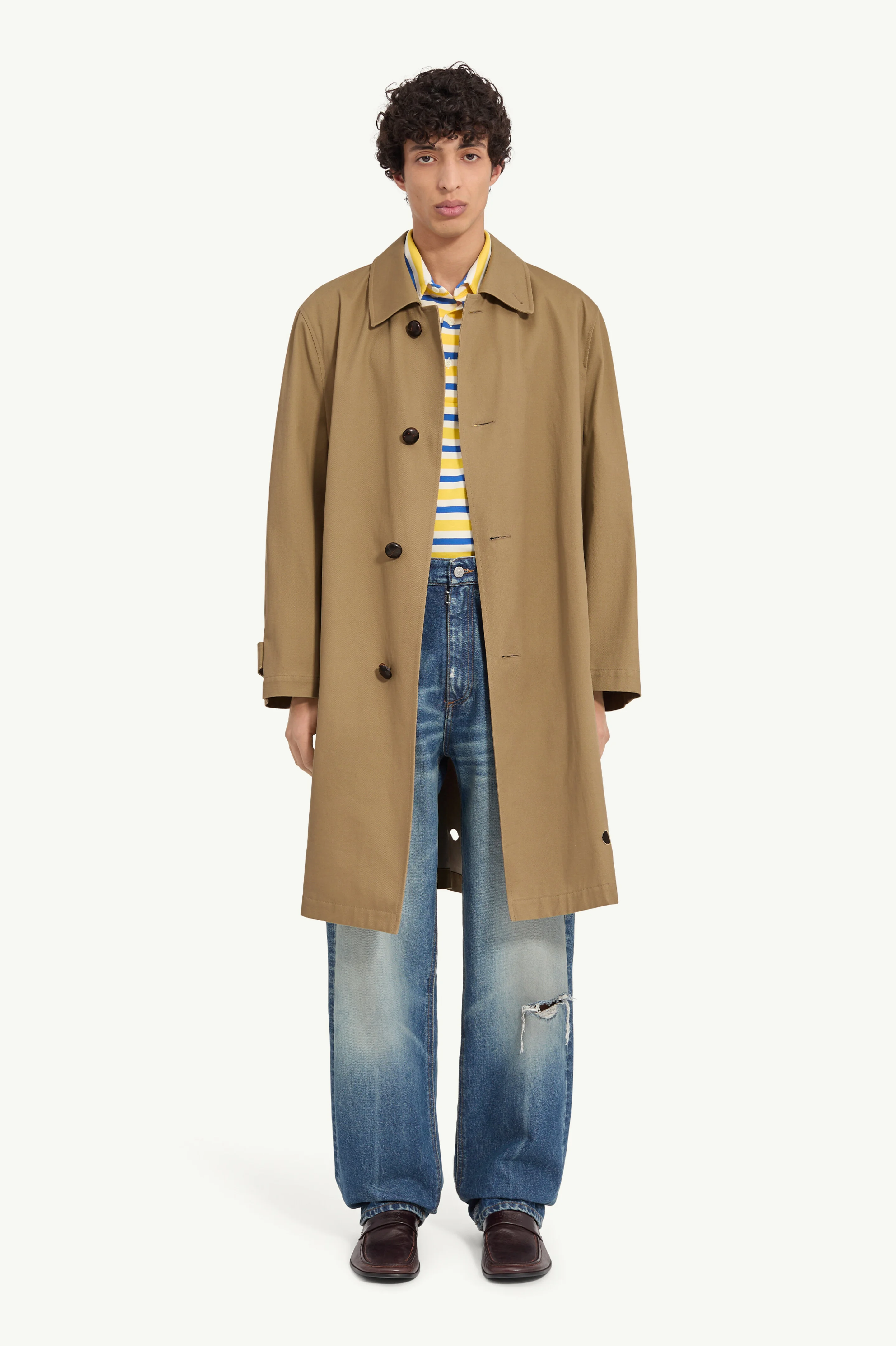 Single-Breasted Utility Coat - 1