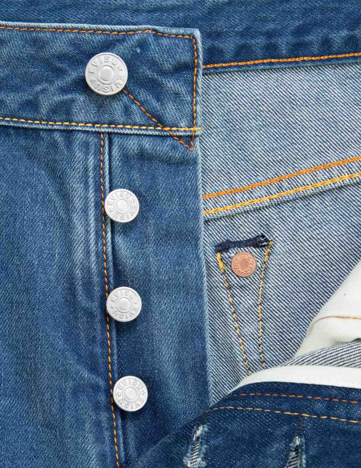 ALLOVER GODHEAD AND LOGO DISCHARGED  PRINT CARROT-FIT JEANS #2017 - 7